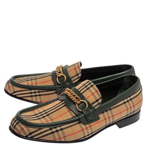 moorley plaid loafers burberry men|Men's Burberry Designer Loafers .